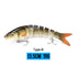 10/14cm Sinking Wobblers Fishing Lures Jointed Crankbait Swimbait 8 Segment Hard Artificial Bait For Fishing Tackle Lure